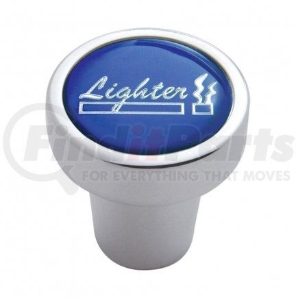 United Pacific 23161 Cigarette Lighter Knob - Blue Glossy Sticker