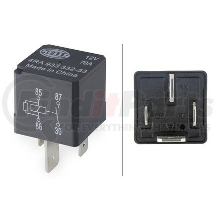 HELLA USA 933332531 Relay, main current