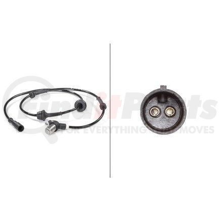 HELLA USA 009106471 WHEEL SPEED-SENSOR 6PU