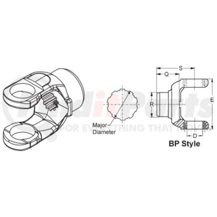 Dana 6-4-1971 END YOKE