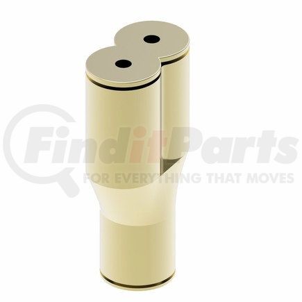Weatherhead 1107X4M Push To Connect Brass Union Y 1/4" Tube Size