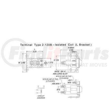 White Rodgers 120-908 15V SPNO CONT ISO L