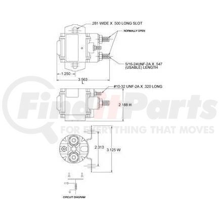 White Rodgers 124-906 12V SPNO CONT GRD ST