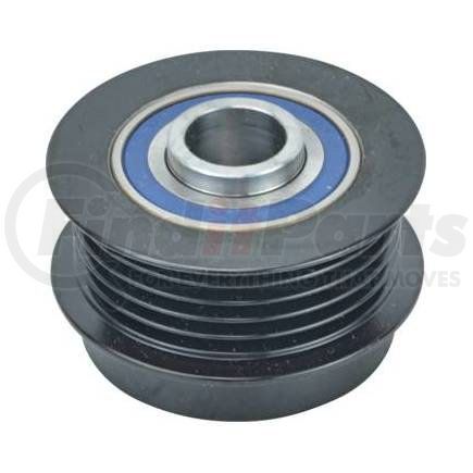 J&N 205-40004 Pulley 5-Grooves, Decoupler, 0.67" / 17mm ID