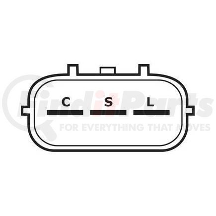 J&N 400-40103 Alternator 12V, 180A, New, High Output Standard