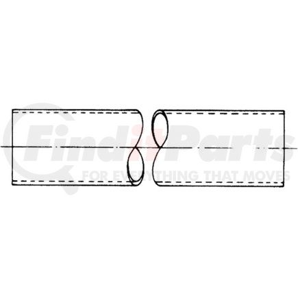 Dana DT28-30-42 Spicer Drive Shaft Tubing