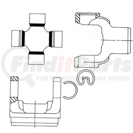 Dana 5-3205X DANA SPICER Universal Joint