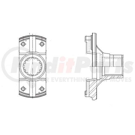 Dana 5C-4-41 END YOKE