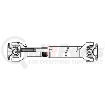 Dana 600001055 Spicer Drive Shaft Repair Kit