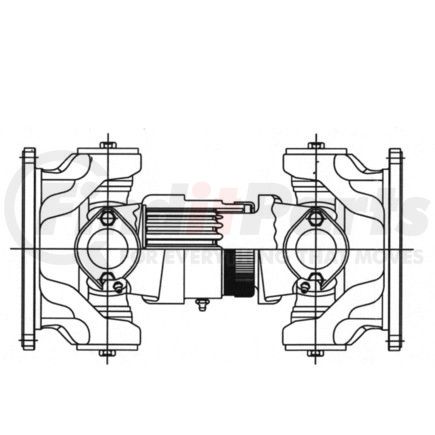 Dana 817262-4 Spicer Drive Shaft