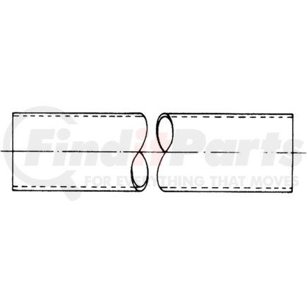 Dana 820700040-1900M TUBING