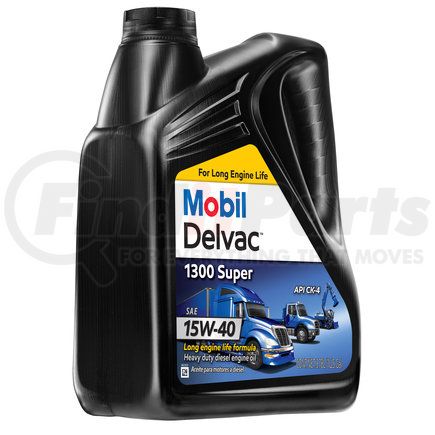 Mobil Oil 122492 DELVAC1300SUP 15W40 GAL