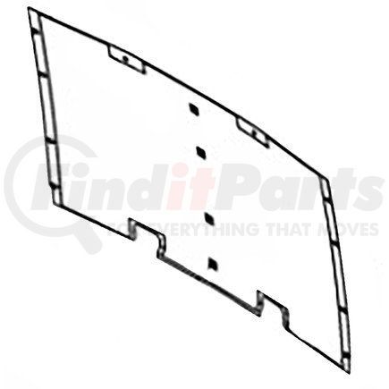 Freightliner 22-68117-000 BUGSCREEN-GRILLE MOUNTED