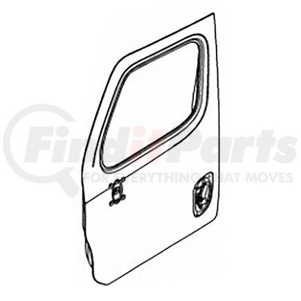 Freightliner A18-57527-000 DOOR-AY C