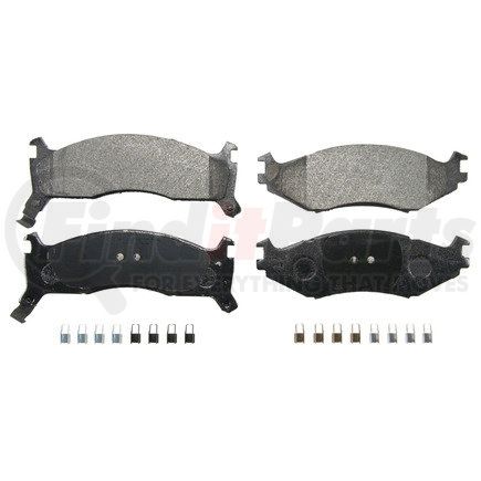 Abex SD521 Semi-MetallicDisc Brake Pad Set