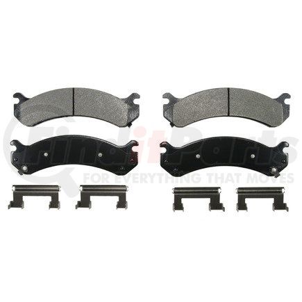 Abex SD784 Semi-MetallicDisc Brake Pad Set