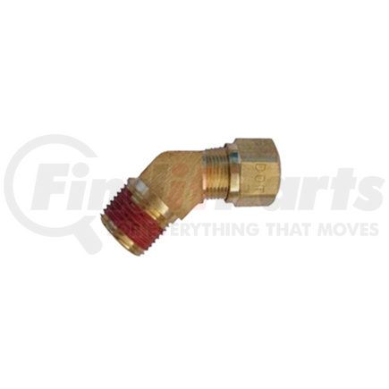 Newstar S-24607 45 Degree Male Elbow Brass Compression Fitting