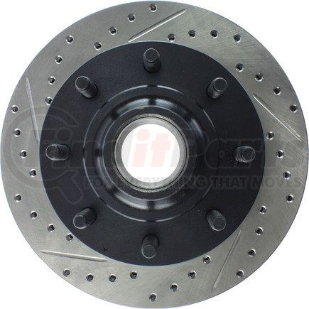StopTech 127.65046L Slotted & Drilled Rotor