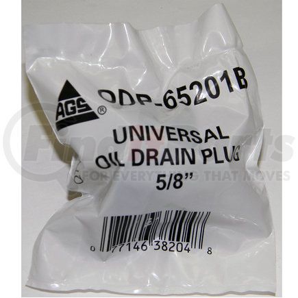 AGS Company ODP-65201B Oil Drain Plug