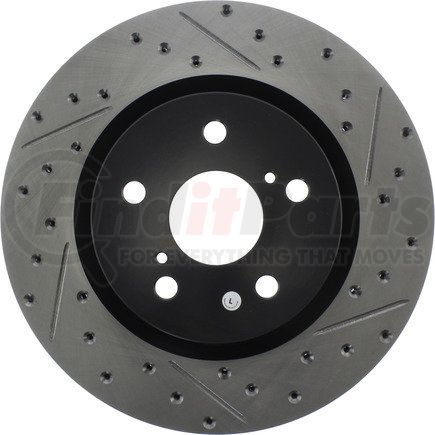 StopTech 127.44202L Slotted & Drilled Rotors