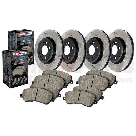 StopTech 934.35010 Street Pack-SLT;F&R