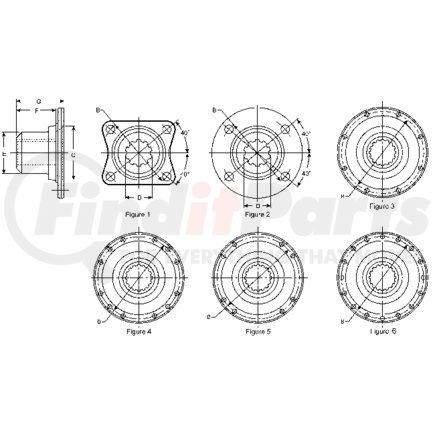 Dana 3-1-4001 FLANGE NLA