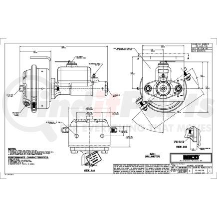 MICO 02-460-516 AIR/HYD ACTUATOR (Please allow 7 days for handling. If you wish to expedite, please call us.)