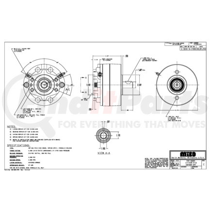 MICO 13-538-012 3A-101040-M A-BRAKE