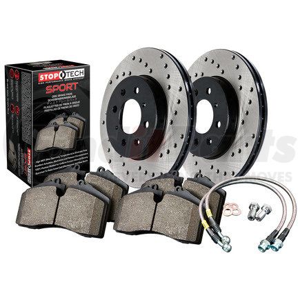 StopTech 979.33075F SPORT KIT FRT, DRILLED