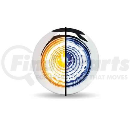 TRUX TLED-BX1AB Button Dual Amber/Blue LED