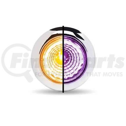 TRUX TLED-BX1AP Button Dual Amber/Purple LED