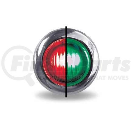 TRUX TLED-BX3RG Dual Revolution Red Marker to Green Auxiliary Mini Button LED Light