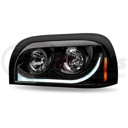 TRUX TLED-H15 Freightliner Century Halogen Headlight Assembly with LED Strip (Driver Side)