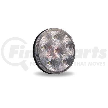 TRUX TLED-U16 4" Grommet Mount LED Flood Work Lamp with Bubble Lens & Reflector Cap (6 Diodes | 600 Lumens)