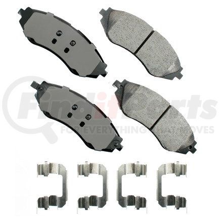 Akebono ACT1035 Disc Brake Pad Kit