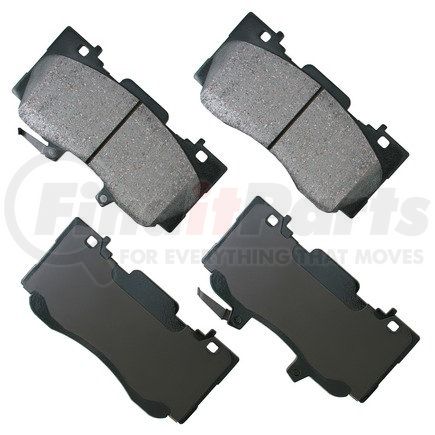 Akebono ACT1784 Disc Brake Pad Kit