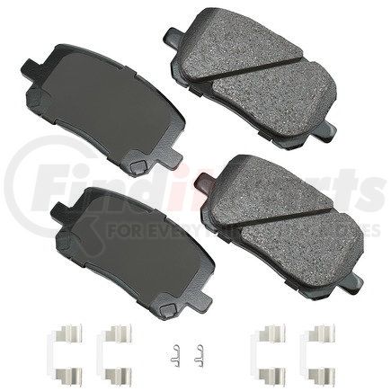 Akebono ACT923A Disc Brake Pad Kit