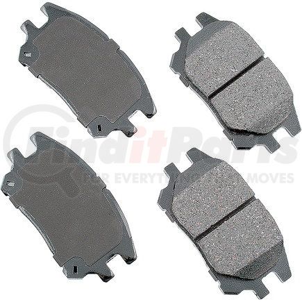 Akebono ACT930 Disc Brake Pad for LEXUS