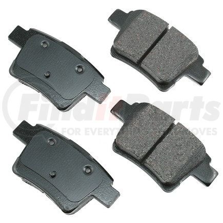 Akebono ASP1071 Disc Brake Pad Kit