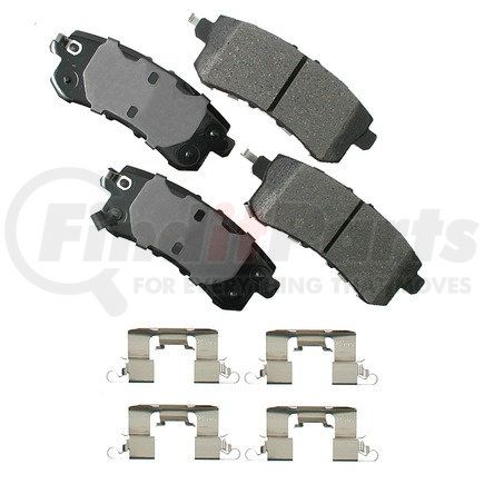 Akebono ASP1510 Disc Brake Pad Kit