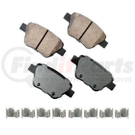 Akebono EUR1456 Brake Pad Set