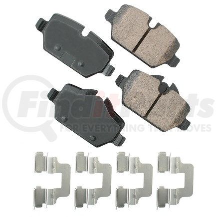 Akebono EUR1554 Brake Pad Set