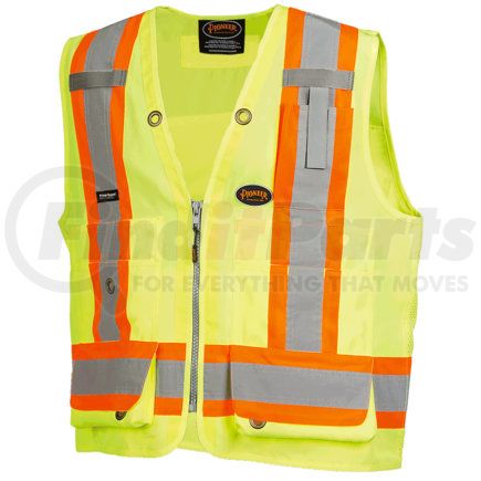 Pioneer Safety V1010141U-S Multi-Pocket Surveyor Vest