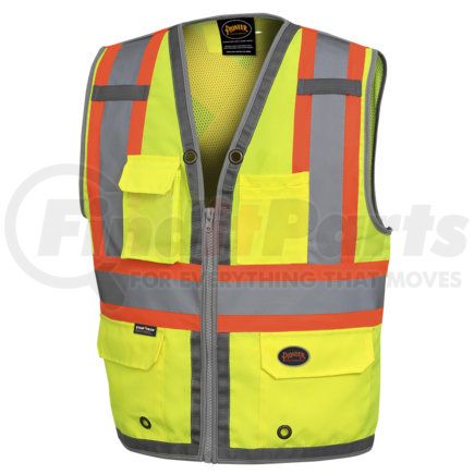 Pioneer Safety V1010260U-S Oxford Mesh Bk Surveyor Vest