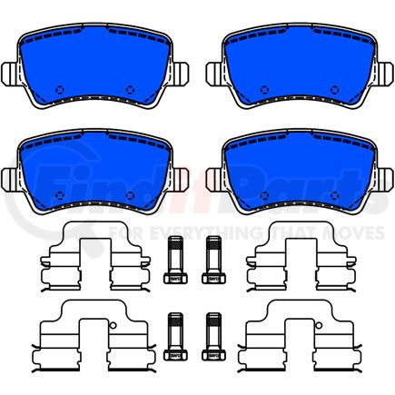 ATE Brake Products 602722 Disc Brake Pad for VOLVO