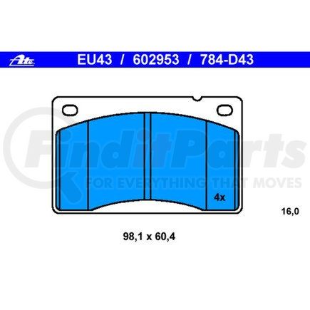 ATE Brake Products 602953 