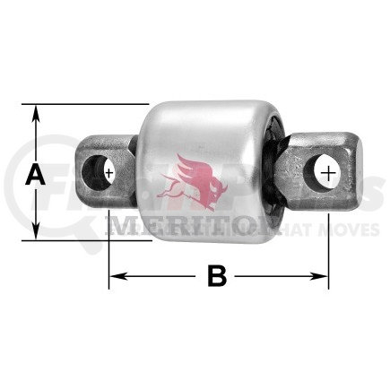 Meritor R3010303 Torque Arm & Stabilizer Rod Bushing, Rubber