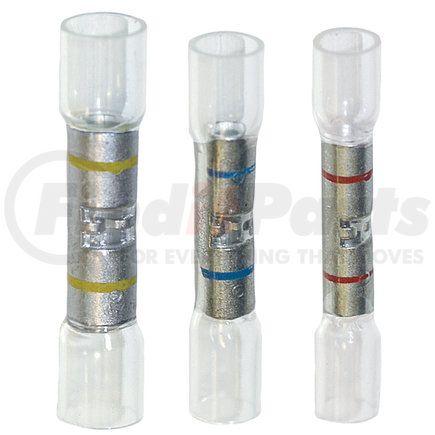 Phillips Industries 1-1662 Butt Connector - STA-DRY® CRIMP & SEAL™, CLEAR-VU™ Window, 16-14 ga., Blue Stripe, Clamshell