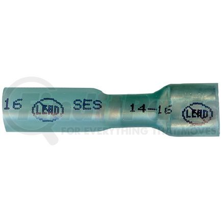 Phillips Industries 1-1893 STA-DRY® CRIMP, SOLDER & SEAL™ Slip-On Terminals - 16-14 ga., 25 pcs., Bag, 0.250" Tab Width, Female