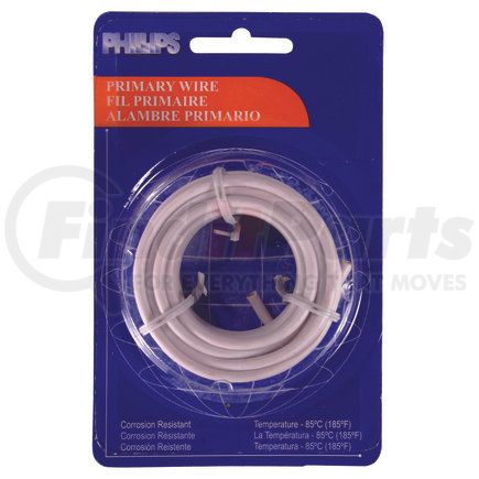 Phillips Industries 2-1063 Primary Wire - 18 ga., White, 40 ft., Blister pack